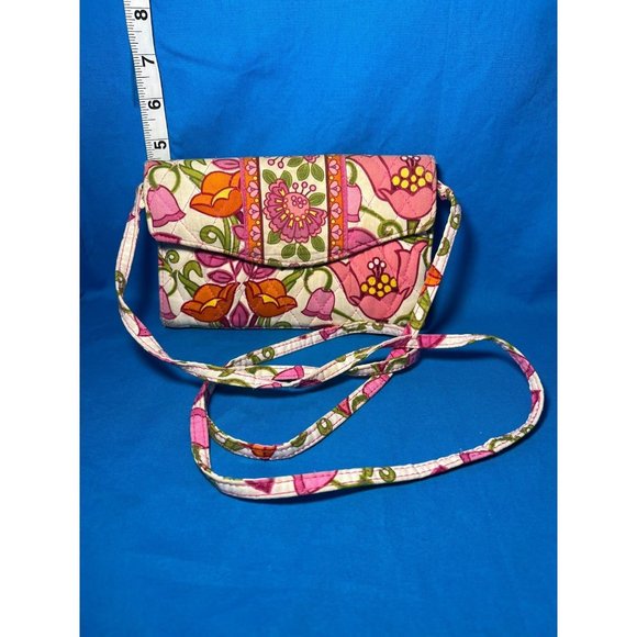 Vera Bradley Handbags - Vera Bradley Lilli Bell Crossbody Wallet Purse Card Holder Small Bag